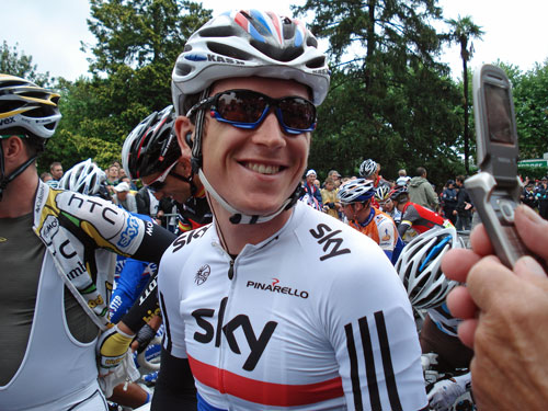 Welsh cyclist Geraint Thomas