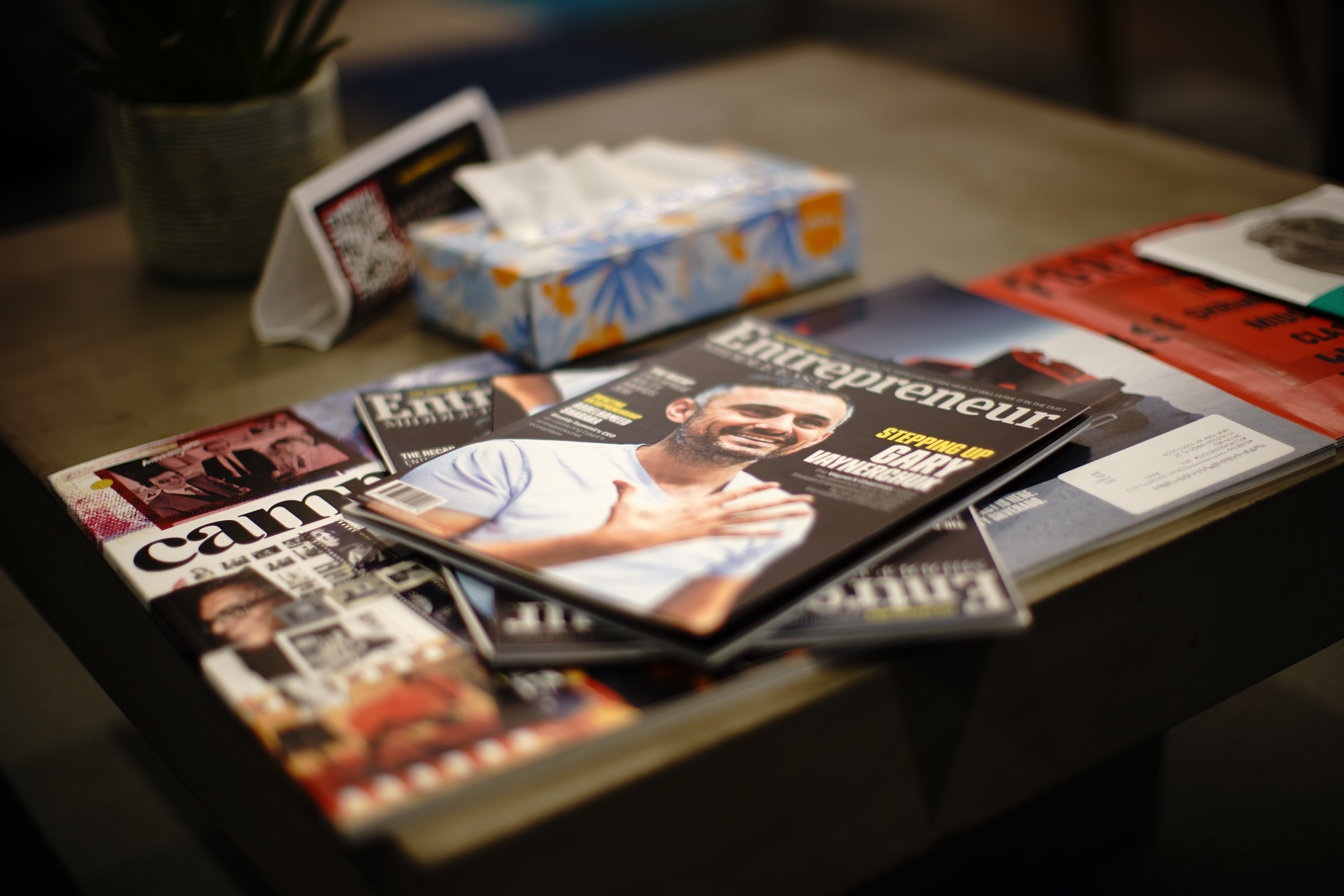 Print display ad revenue - for example in magazines - has seen an increase recently.