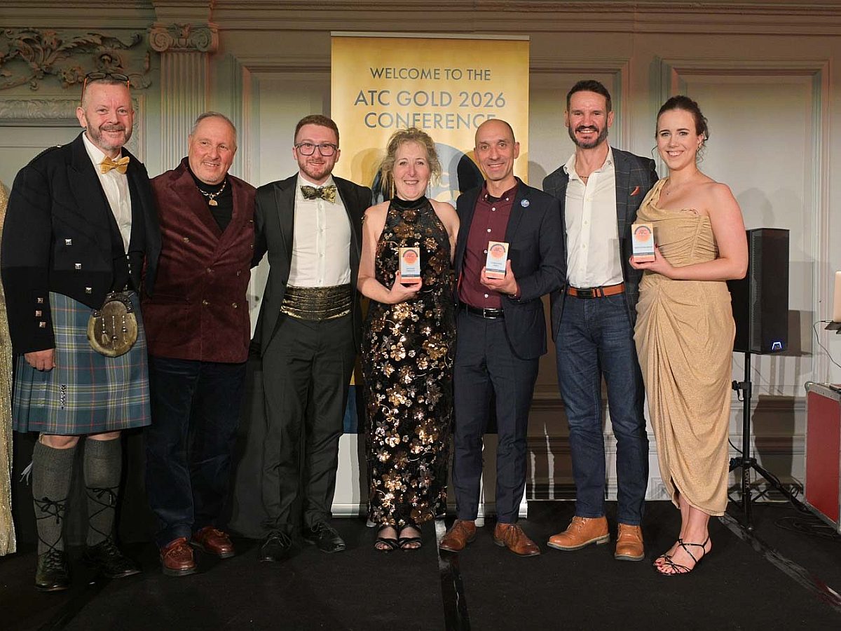Group picture at awards