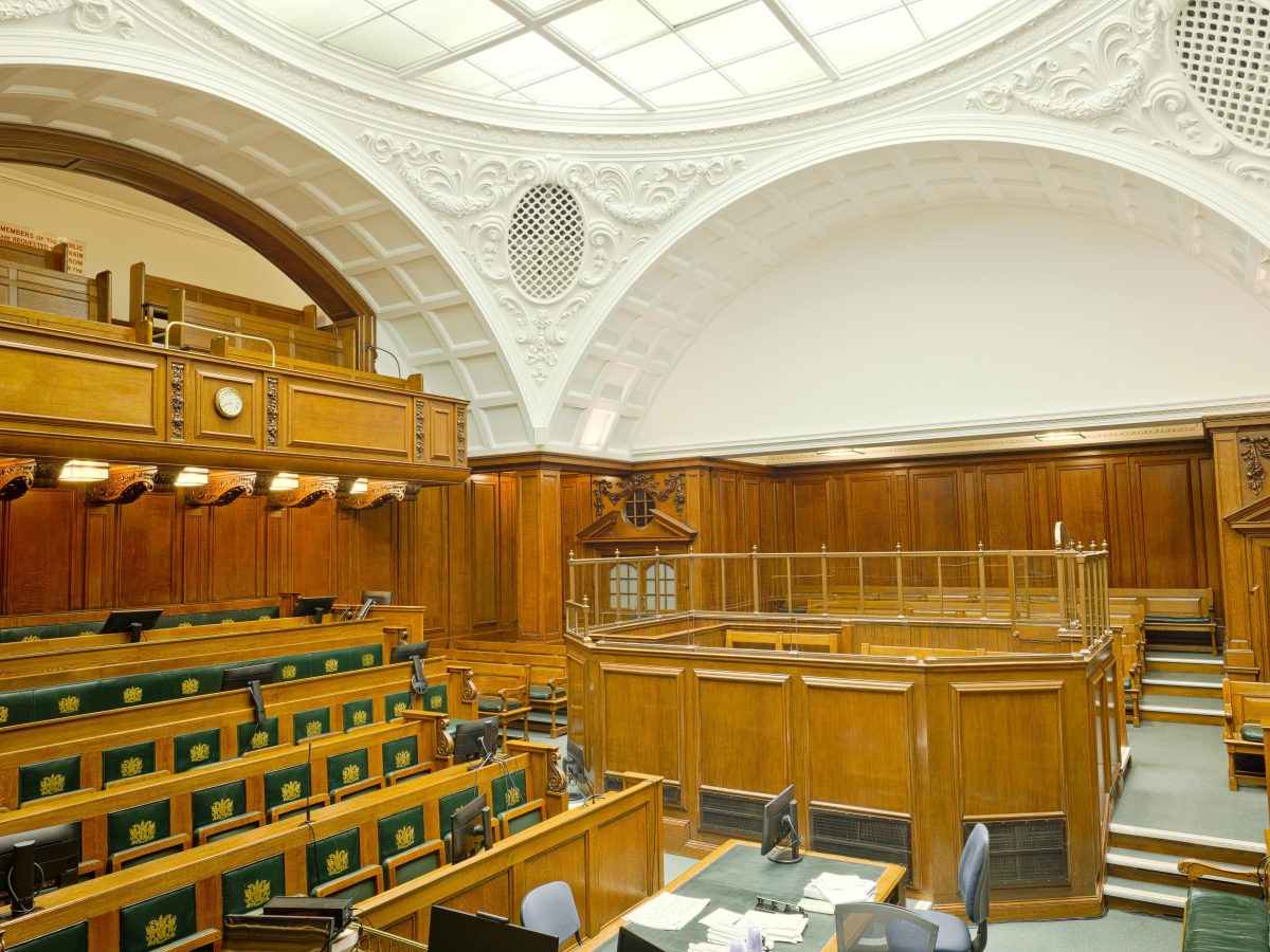 Historic UK courtroom